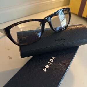 PRADA VPR 18O NAI-1O1 Black Tortoise Eyeglasses Frames 52mm
